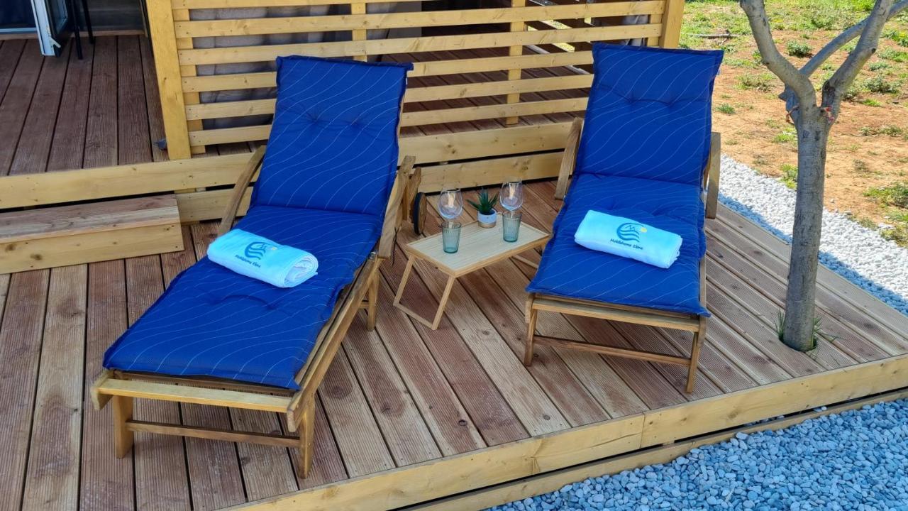 באניולה Mobilehome Elena Premium With Pool, Istria מראה חיצוני תמונה
