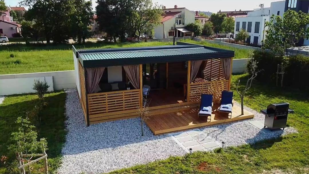 באניולה Mobilehome Elena Premium With Pool, Istria מראה חיצוני תמונה